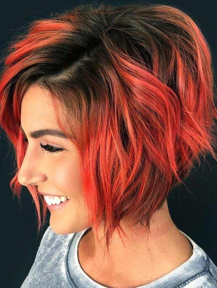 Coloration pour cheveux courts 2021 - photos et idées