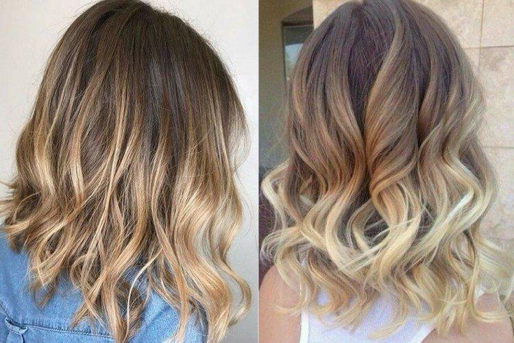 Balayage pour cheveux mi-longs