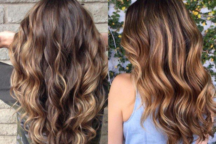 Balayage sur cheveux foncés