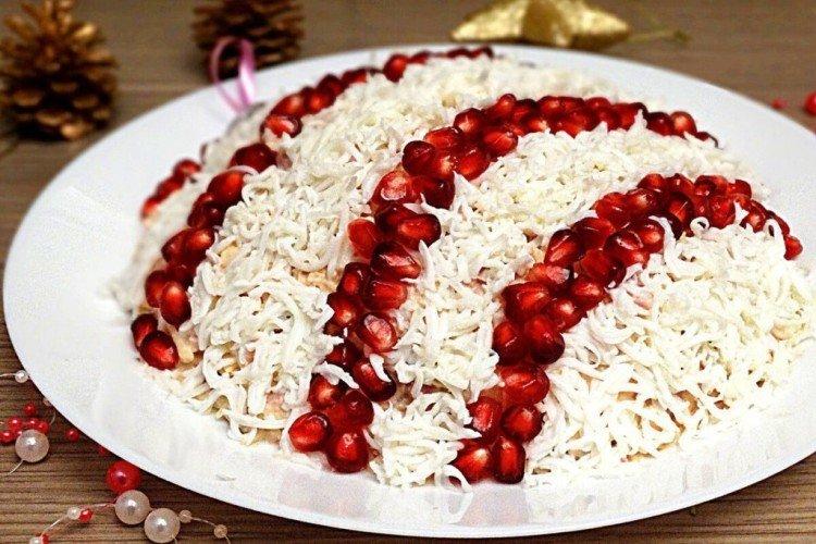 Salade de radis, veau et grenade