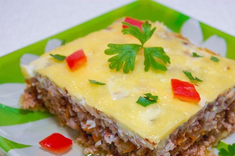 Casserole de viande au sarrasin