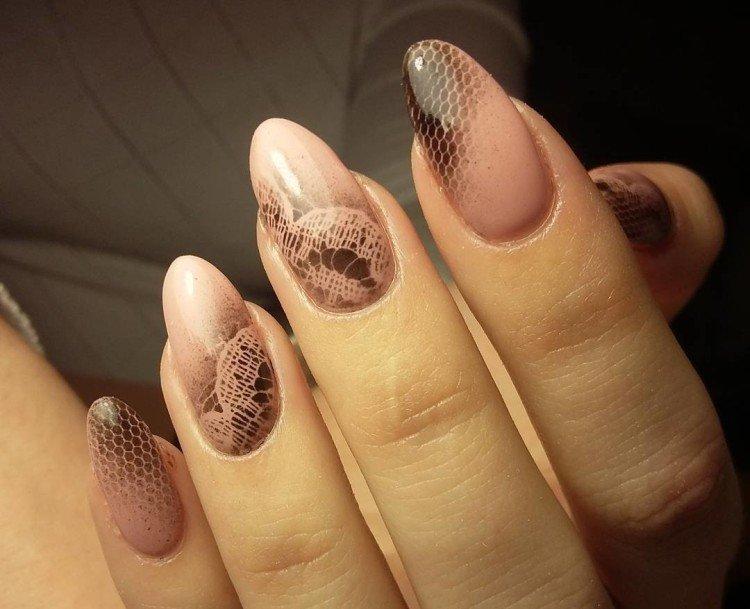 Manucure beige - photos et idées