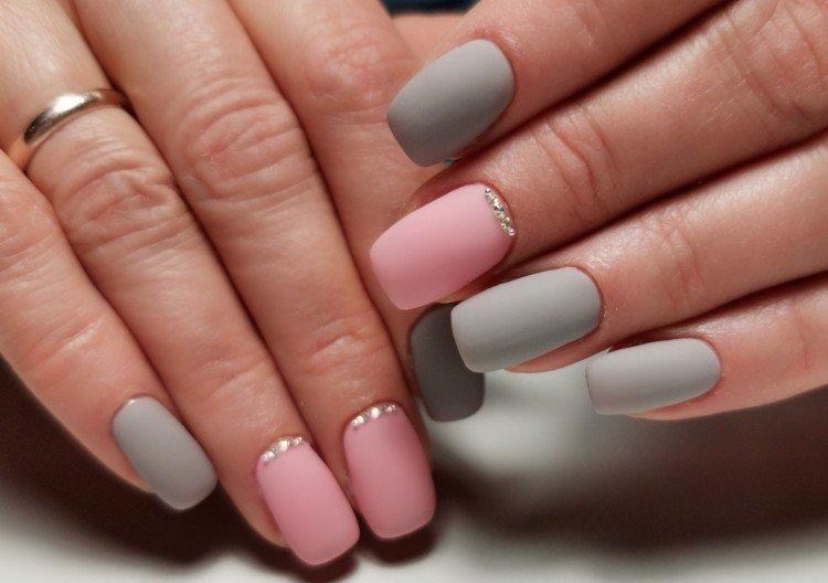 Manucure rose - photos et idées