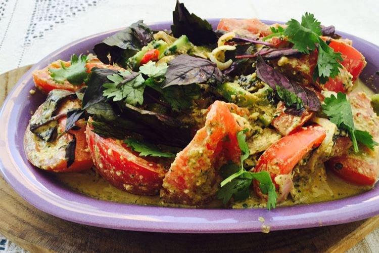 Salade de légumes géorgienne