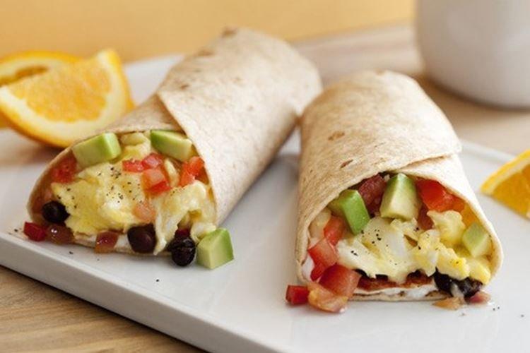 Burrito aux légumes