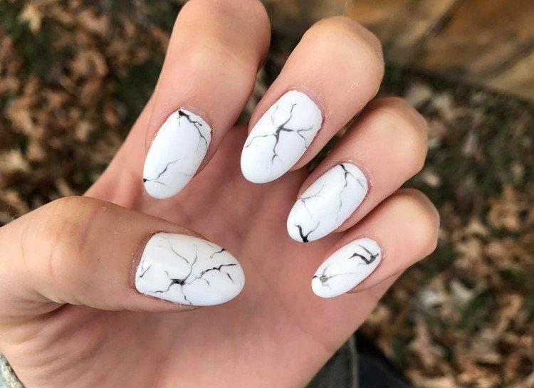 Manucure blanche - photos et idées