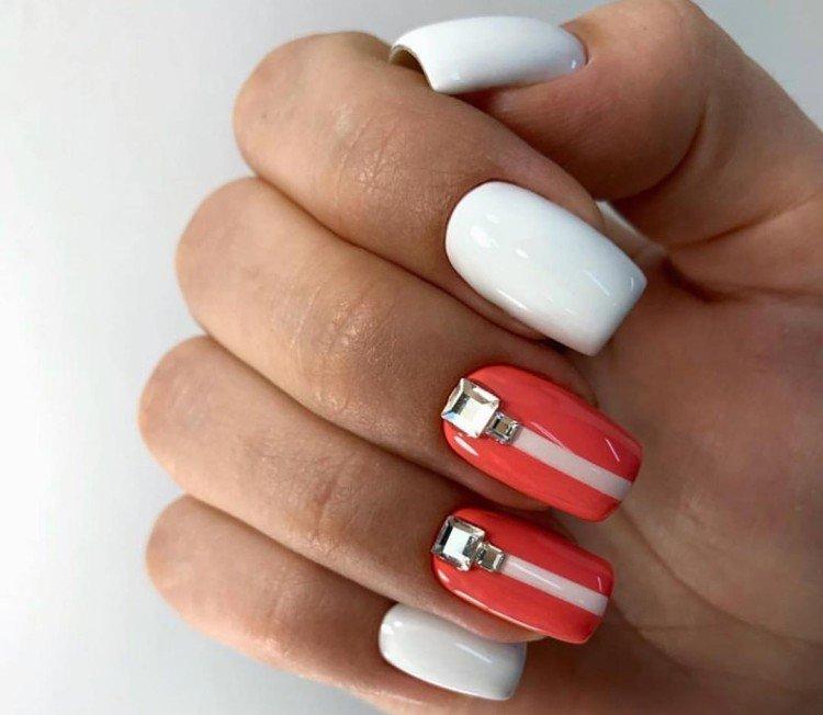 Manucure blanche - photos et idées