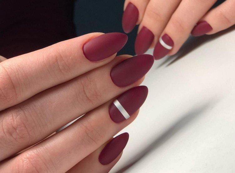 Manucure mate - photos et idées