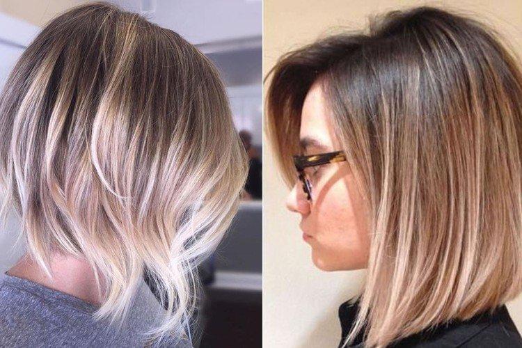 Balayage pour cheveux blonds courts