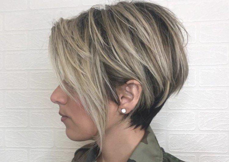 Balayage pour cheveux blonds courts