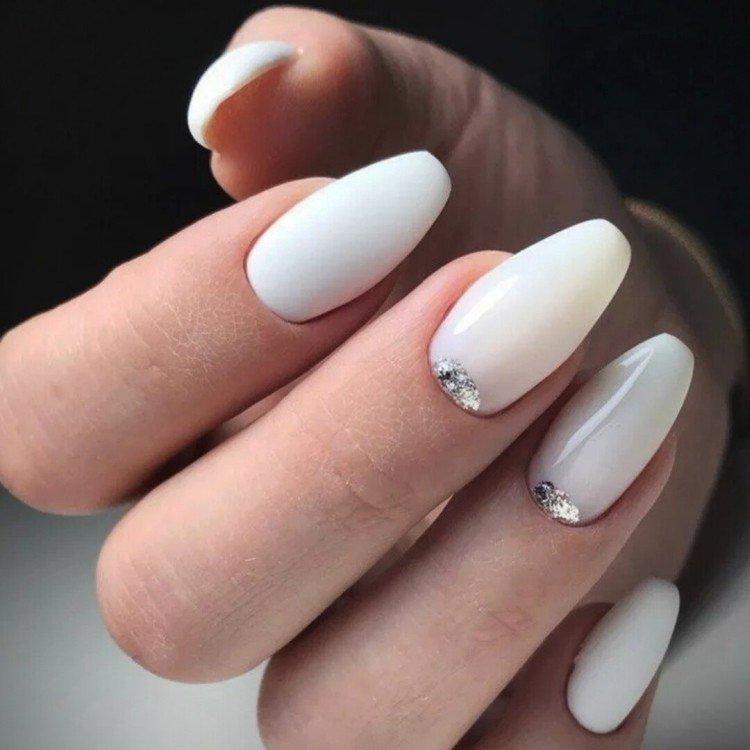 Manucure au lait - photos et idées