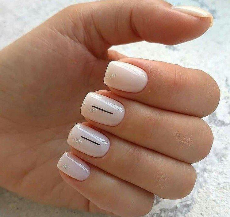 Manucure au lait - photos et idées