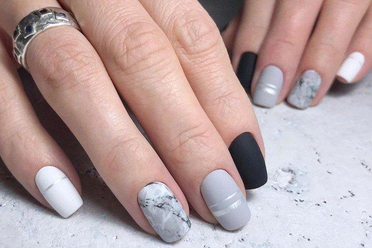 Manucure pour ongles carrés 2021 - photos et idées