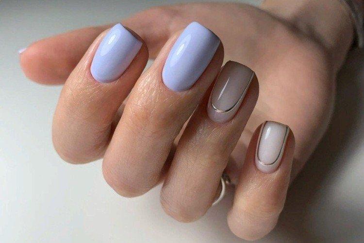 Manucure légère - photos et idées