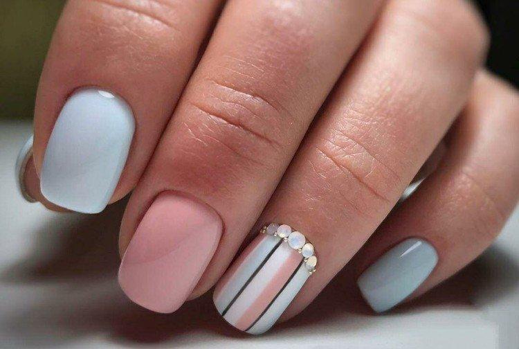 Manucure légère - photos et idées