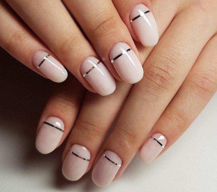 Manucure légère - photos et idées