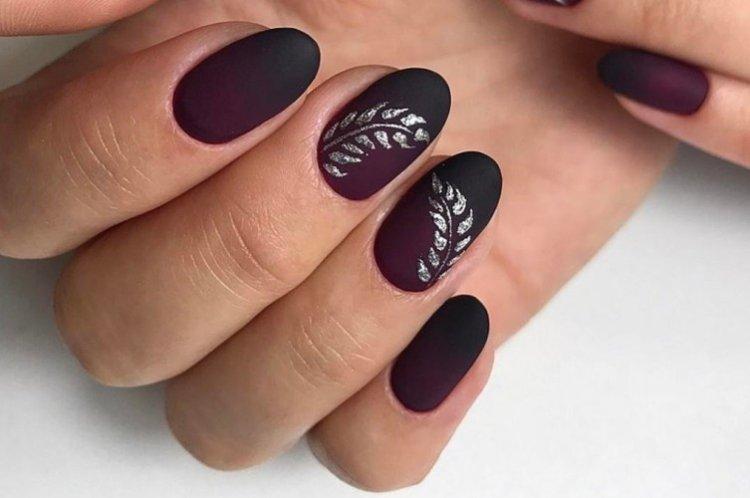 Manucure vernis gel mat