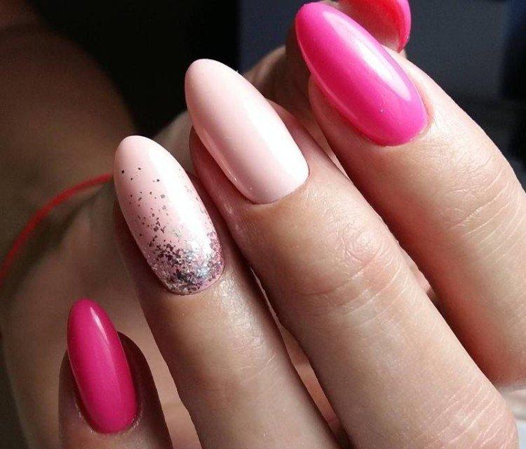 Conception pour les ongles ovales