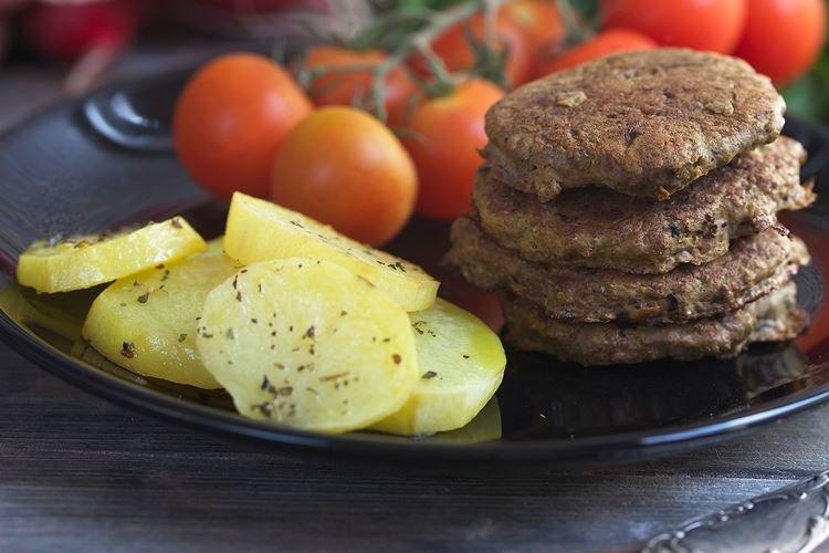 Escalopes de foie de poulet aux flocons d'avoine
