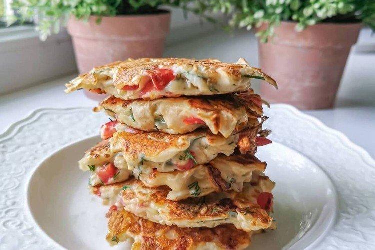 Crêpes Lavash aux tomates