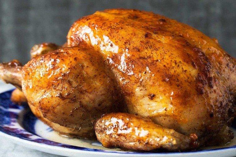 Poulet à la sauce soja au four