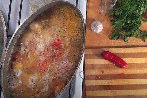 Shurpa de porc - une recette classique