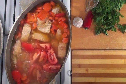 Shurpa de porc - une recette classique