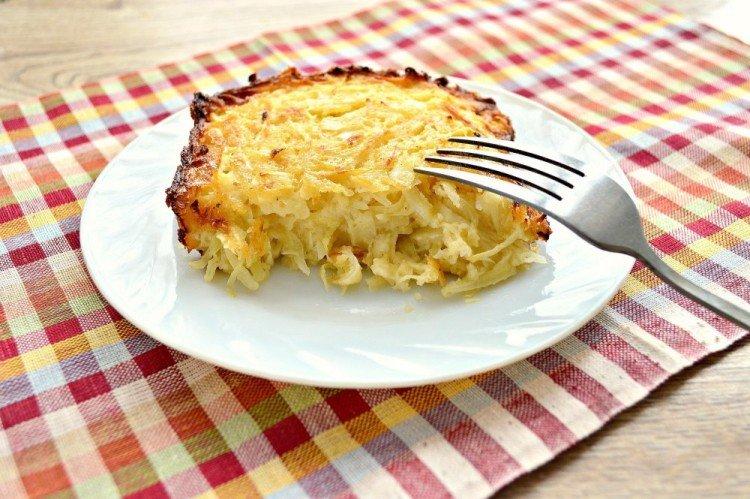 Casserole de choux et pommes de terre