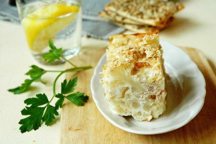 Casserole de chou-fleur au fromage cottage