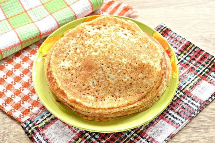 Crêpes trouées au lait de coco