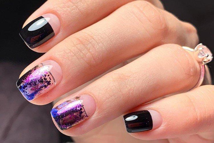 Manucure espace négatif