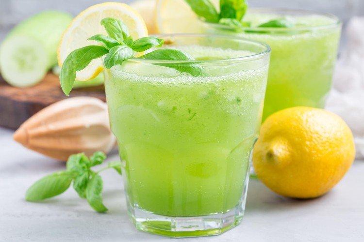 Limonade au concombre