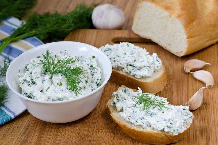 Fromage blanc aux herbes