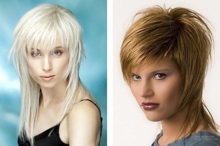 Gavroche sur cheveux lissés