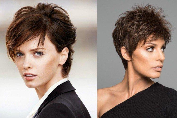 Avec une toison à l'arrière de la tête