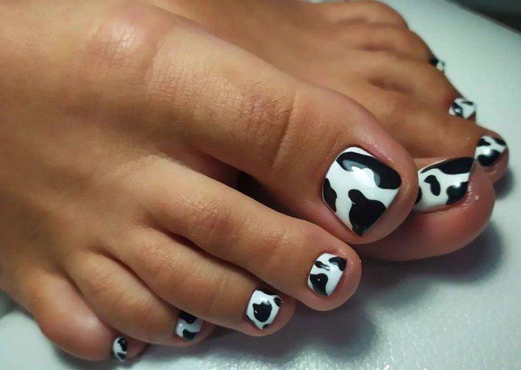 Imprimés animaliers en pédicure