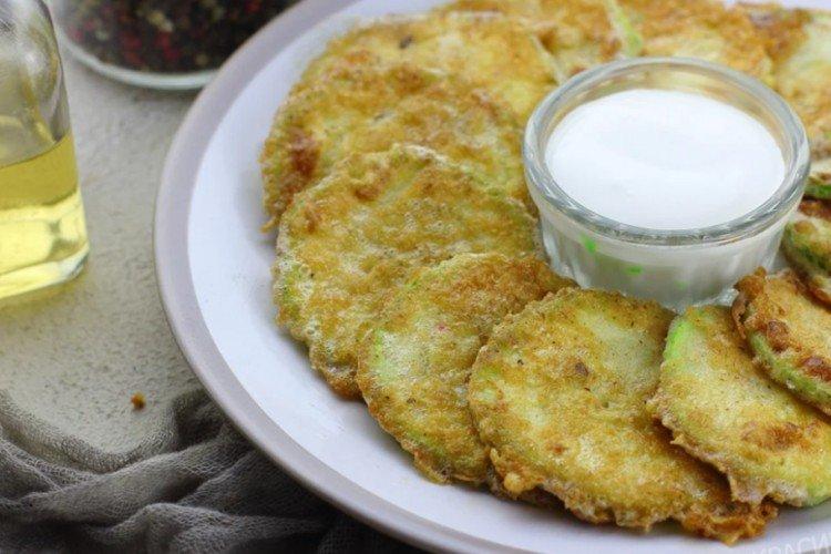 Courgettes à la mayonnaise