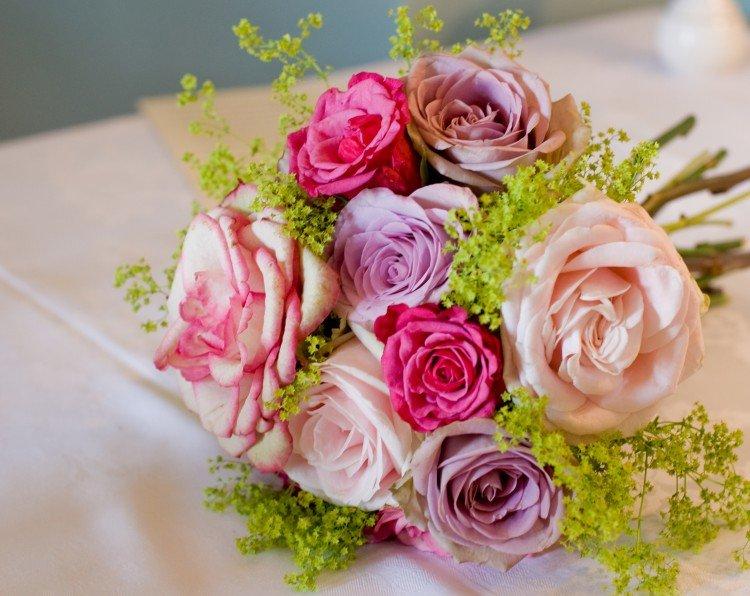 Bouquet de fleurs pour un mariage