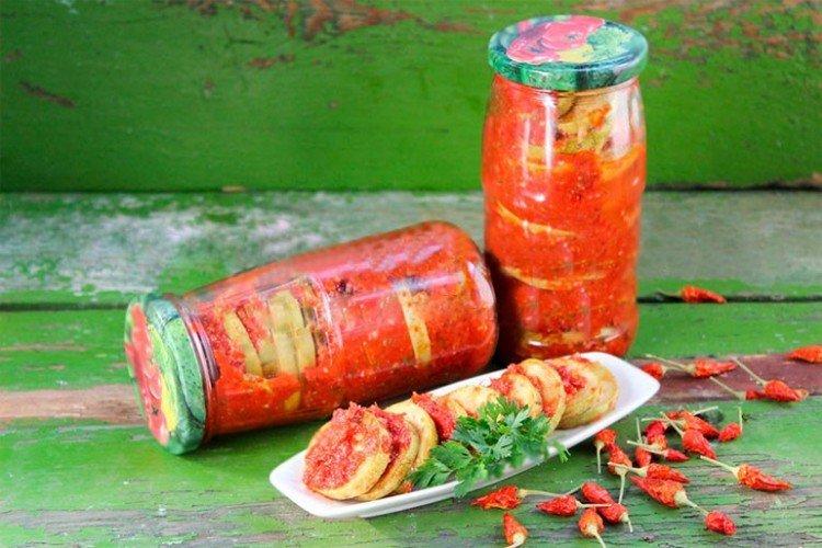 Courgettes épicées géorgiennes