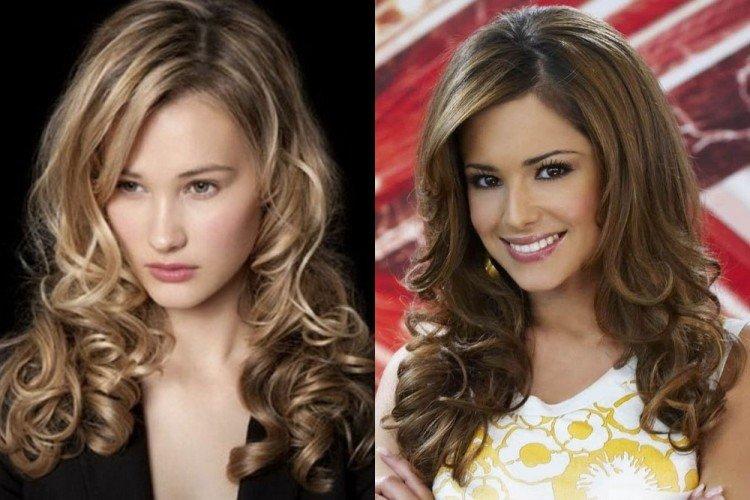 Echelle pour cheveux bouclés