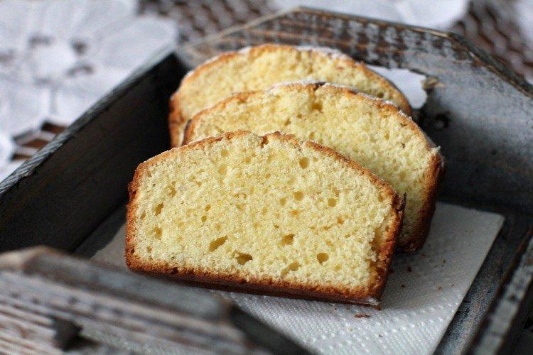 Gâteau au lait caillé sans farine