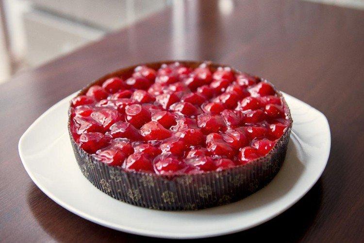 Tarte tyrolienne aux cerises
