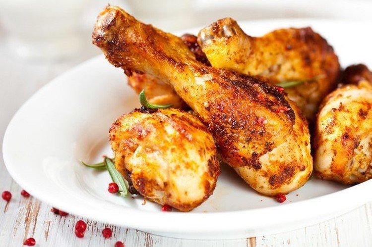 Cuisses de poulet en mayonnaise