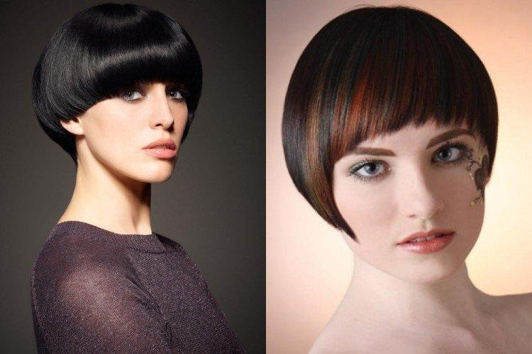 Séance sur cheveux noirs