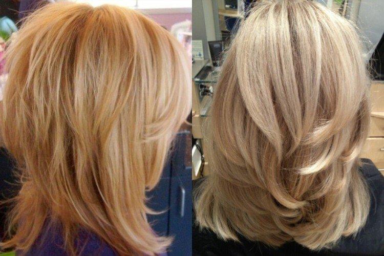 Coupe de cheveux en cascade - photos et idées