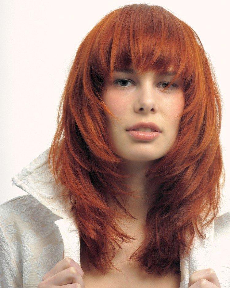 Coupe de cheveux en cascade - photos et idées