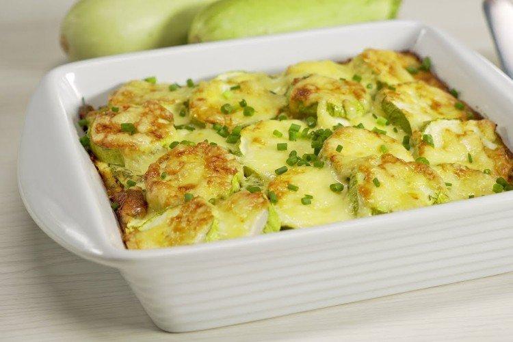 Porc au four avec courgettes