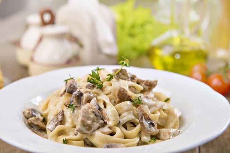 Fettuccine aux champignons