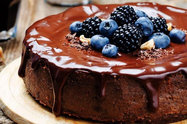 Glaçage au chocolat avec protéines