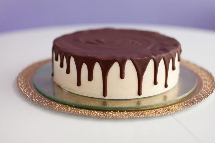 Glaçage au chocolat à la banane